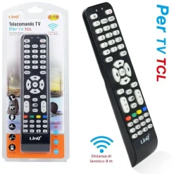 TELECOMANDO UNIVERSALE PER TV TCL LED LCD HDTV UNIVERSAL REMOTE CONTROL TL-5726