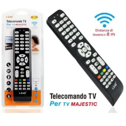 TELECOMANDO UNIVERSALE PER TV MAJESTIC LED LCD UNIVERSAL REMOTE CONTROL MJ-5732