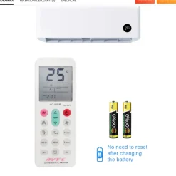 TELECOMANDO UNIVERSALE SOSTITUTIVO CONDIZIONATORE D'ARIA CLIMATIZZATORE Q-YK1058