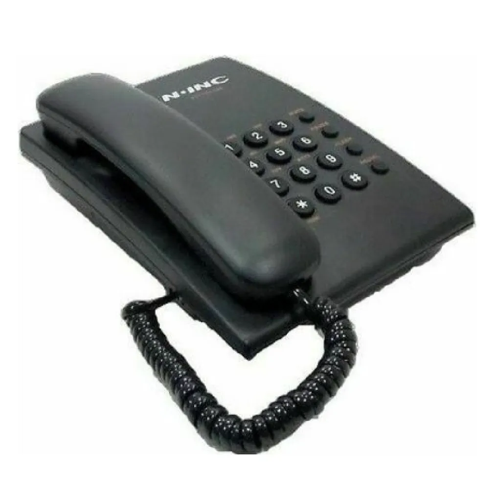 TELEFONO FISSO CASA UFFICIO CON FILO DA TAVOLO O A PARETE FUNZIONE SILENZIOSO