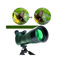 TELESCOPIO CANNOCCHIALE 20x 40x 60x CON BORSA ZOOM ALTA DEFINIZIONE OBIETTIVO