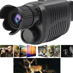 TELESCOPIO PER FOTOCAMERA DIGITALE MONOCULARE INFRAROSSI VISIONE NOTTURNA Q-WY8