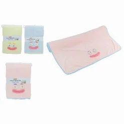 TELO BAGNO ASCIUGAMANO 70X140 CM DA DOCCIA IN TESSUTO CON FACCIA 3 COLORI 10738