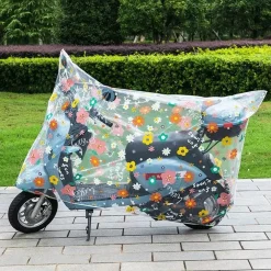 TELO COPRI MOTORINO MOTO BICI IMPERMEABILE RESISTENTE ANTIPIOGGIA NEVE POLVERE 220X120CM