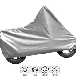 TELO COPRIMOTO SCOOTER GRIGIO 205X105X125 XL COVER COPRI MOTO ANTI PIOGGIA NEVE