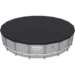 TELO DI COPERTURA PVC PER PISCINA FUORI TERRA DA 549 CM CON FORI DRENAGGIO 58039