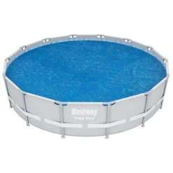 TELO TERMICO ROTONDO PER PISCINA 457/427CM FAST SET STEEL MAX POWER STEEL 58252