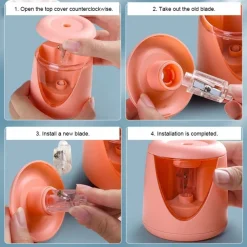 TEMPERAMATITE ELETTRICO AUTOMATICO CON INTERRUTTORE MECCANICO PER CANCELLERIA CREATIVA