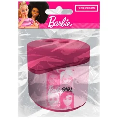 TEMPERAMATITE OVALE A 2 FORI CON SERBATOIO BARBIE CANCELLERIA SCUOLA BAMBINE 960436