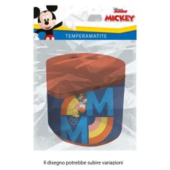 TEMPERAMATITE OVALE A 2 FORI CON SERBATOIO TOPOLINO CANCELLERIA SCUOLA BAMBINI 960450