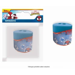 TEMPERAMATITE OVALE A 2 FORI CON SERBATOIO SPIDEY CANCELLERIA SCUOLA BAMBINI 960498