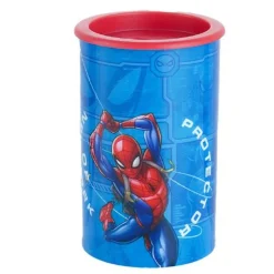 TEMPERAMATITE ROTONDO A 2 FORI SPIDERMAN CON SERBATOIO PER SCUOLA CASA BAMBINI 961228
