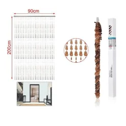 TENDA CON PERLINE COLORATE A FILI SUPPORTO PER PORTA 90X200CM MOSCHIERA 2002914