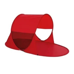 TENDA DA CAMPEGGIO CON PARASOLE STUOIA SPIAGGIA PORTATILE 220 X 120 X 110 CM 016570