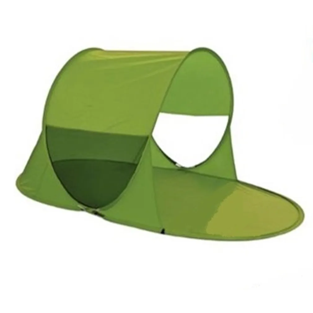 TENDA DA CAMPEGGIO CON PARASOLE STUOIA SPIAGGIA PORTATILE 220 X 120 X 110 CM 016570