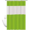 TENDA DOCCIA VASCA IMPERMEABILE ANTIMUFFA VERDE 3D GIUNTURA 180 X 200 CM 52133