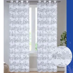 TENDA IDQUAL PANNELLO SINGOLO CON 8 BORCHIE PORTA FINESTRA BASTONE 140X280 CM