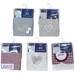 TENDA MARTA PANNELLO SINGOLO PORTA FINESTRA CUCINA BASTONE VARI COLORI 140X290CM