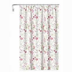 TENDA PER DOCCIA ANTIMUFFA IMPERMEABILE 180X200CM CON 12 ANELLI BAGNO FIORI 69916