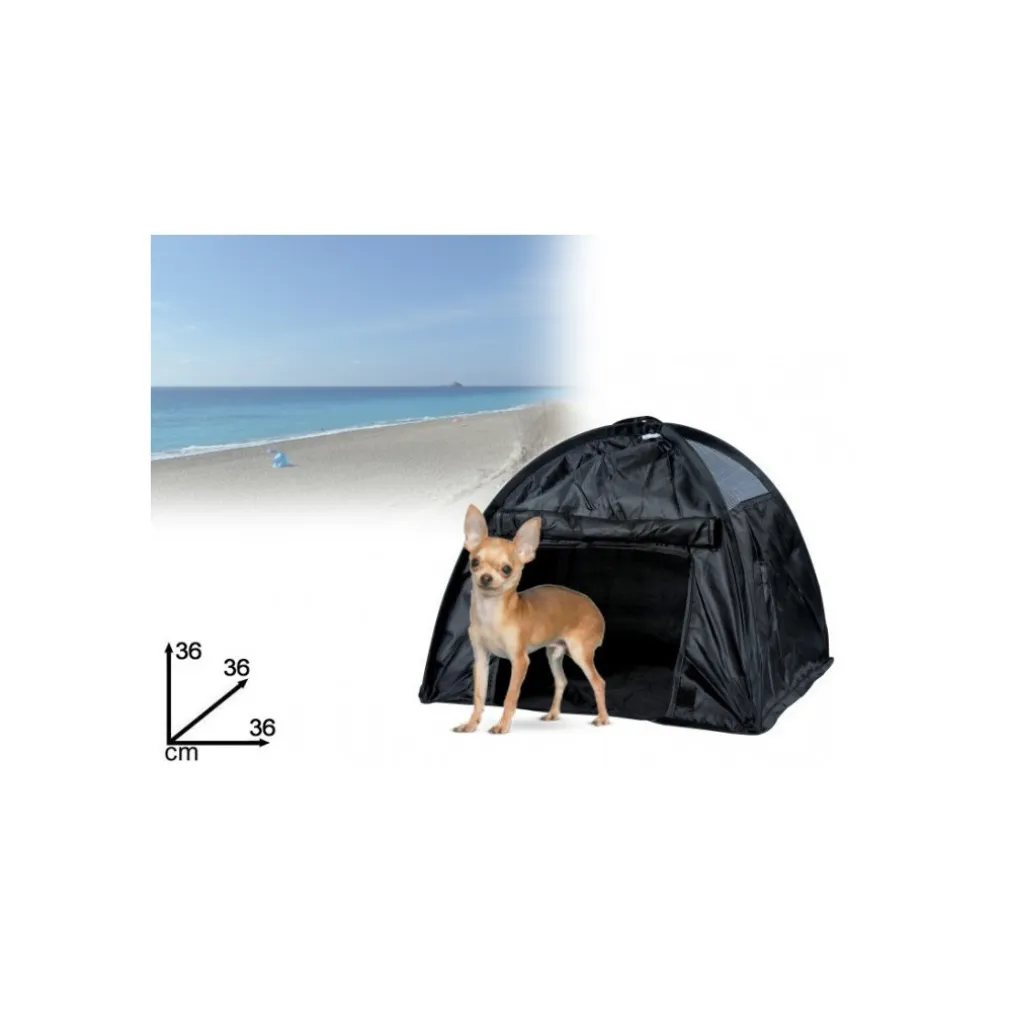 TENDA POP UP PER ANIMALI DI PICCOLA TAGLIA 36 X 36 X 36 CM CON FINESTRA