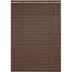 TENDA VENEZIANA TENDE DA ARREDAMENTO PERSIANE TAPPARELLA 100 X 160 CM MARRONE