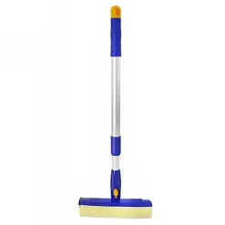 TERGIVETRO RASCHIETTO ALLUNGABILE VETRI GRANDI MANICO TELESCOPICO TESTA ROTANTE