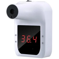 TERMOMETRO A INFRAROSSI DA PARETE CON TREPPIEDE CAVALLETTO DISPLAY DIGITALE GP-100