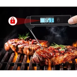 TERMOMETRO DA CUCINA DIGITALE CON SONDA ALIMENTI BEVANDE -50° A 300° C TP-660