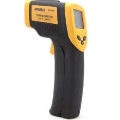 TERMOMETRO DIGITALE AD INFRAROSSI CON LASER -50° a 380° SMART SENSORE DC 9 VOLT