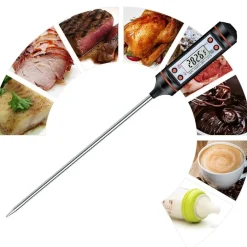 TERMOMETRO DIGITALE PER ALIMENTI CIBO LIQUIDI LATTE JR-1 CON CUSTODIA