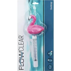 TERMOMETRO GALLEGGIANTE PER PISCINA FORME FENICOTTERO UNICORNO CON CORDA 58595