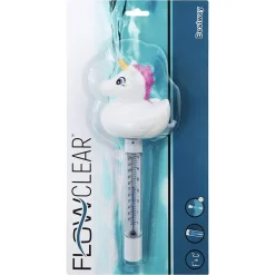 TERMOMETRO GALLEGGIANTE PER PISCINA FORME FENICOTTERO UNICORNO CON CORDA 58595