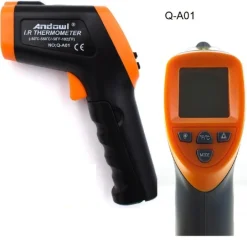 TERMOMETRO PISTOLA DIGITALE PER TEMPERATURA A INFRAROSSI SENZA CONTATTO Q-A01