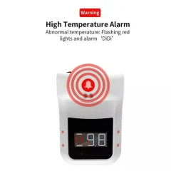 TERMOSCANNER IR INFRAROSSI TERMOMETRO DIGITALE AUTONOMO DA PARETE MURO FEBBRE