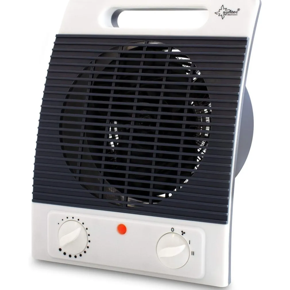 TERMOVENTILATORE PORTATILE POTENZA REGOLABILE CALDOBAGNO ELETTRICO BASSO CONSUMO