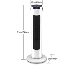 TERMOVENTILATORE STUFETTA ELETTRICA CERAMICO CALDO OSCILLAZIONE 60° 3 MODALITÀ