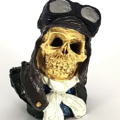 TESCHIO PIRATI ROCCIOSO  OCCHIALI GIARDINO SOTTOMARINO ORNAMENTO ACQUARIO