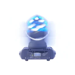 TESTA ROTANTE RGB 36 LED FARO FARETTO BEAM EFFETTI DISCO DJ LUCE FLASH