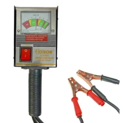 TESTER BATTERIA ANALOGICO 6-12 VOLT PER AUTO BUS MOTO BARCA CAMION 125A 690403