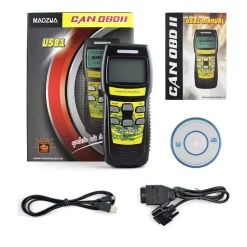TESTER OBD2 II SCANNER LETTORE DI CODICI DIAGNOSTICA LA CENTRALINA AUTO COD.U581