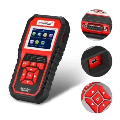 TESTER OBDII/OBD2 EOBD LETTORE CODICE DIAGNOSTICO KW850 DIAGNOSI AUTO ODB OBD2