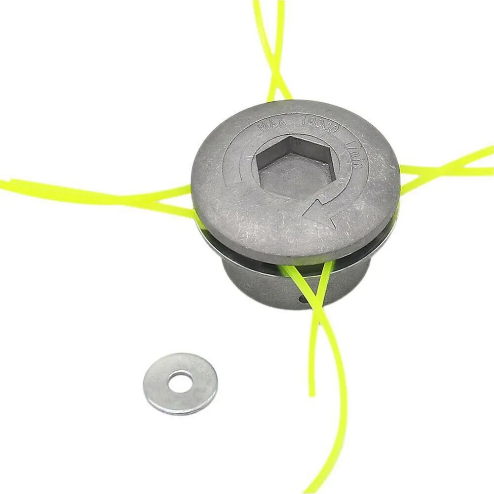 TESTINA IN ALLUMINIO UNIVERSALE PER DECESPUGLIATORE TOSAERBA TAGLIAERBA 4 FILI