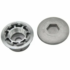 TESTINA IN ALLUMINIO UNIVERSALE PER DECESPUGLIATORE TOSAERBA TAGLIAERBA 4 FILI