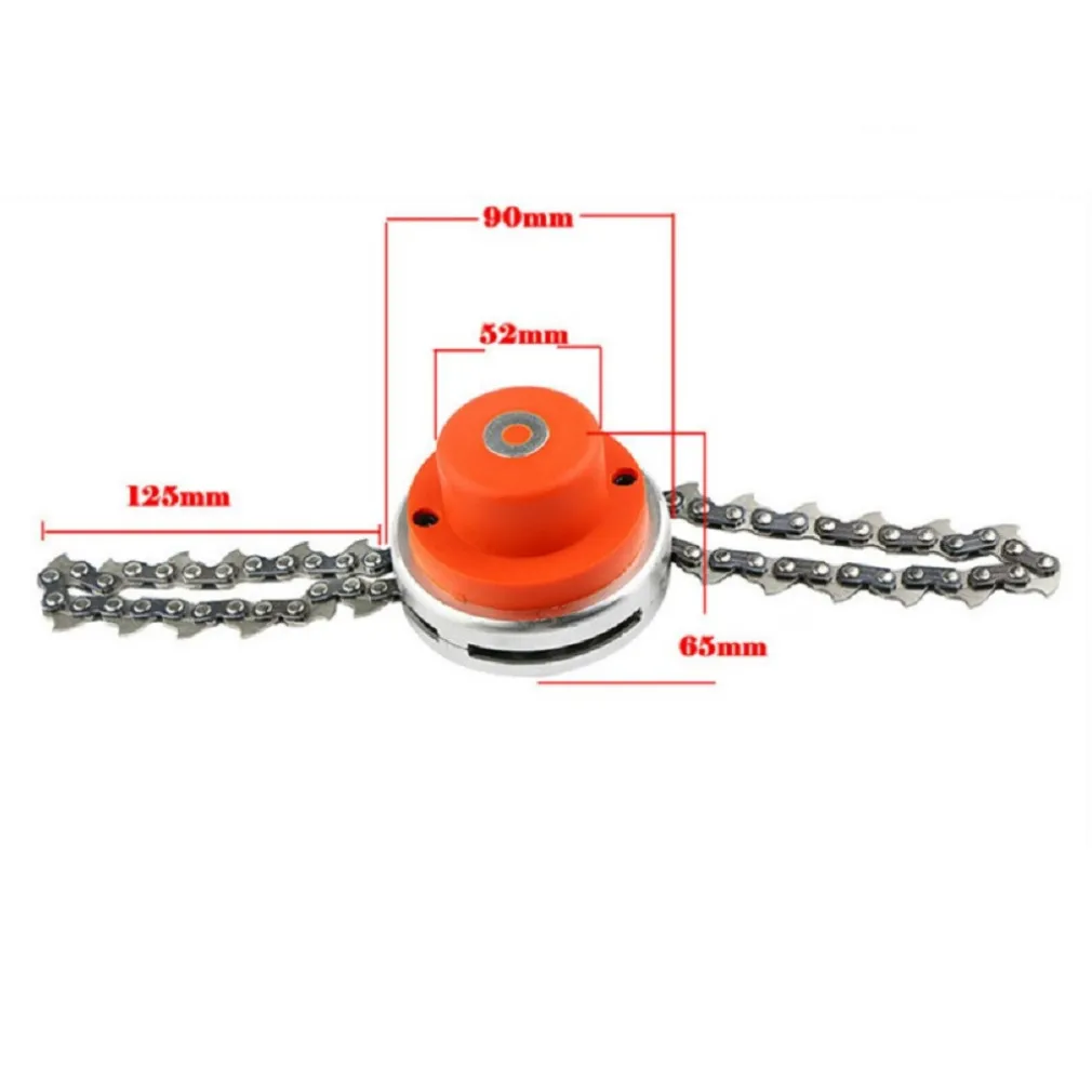 TESTINA RICAMBIO PER RASAERBA A CATENA 65MM IN ACCIAIO DECESPUGLIATORE ERBA