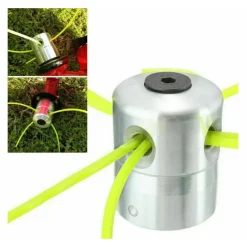 TESTINA UNIVERSALE IN ALLUMINIO PER DECESPUGLIATORE TOSAERBA TAGLIAERBA 4 FILI 05091