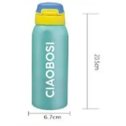 THERMOS ACCIAIO TERMOS 350 ML BOTTIGLIA BORRACCIA TERMICA PORTA VIVANDE TX-9074