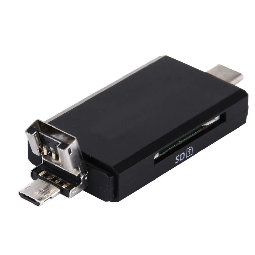 TIPO-C ADATTATORE OTG MICRO USB USB 2.0 SD Micro SD CARD READER PC SMARTPHONE