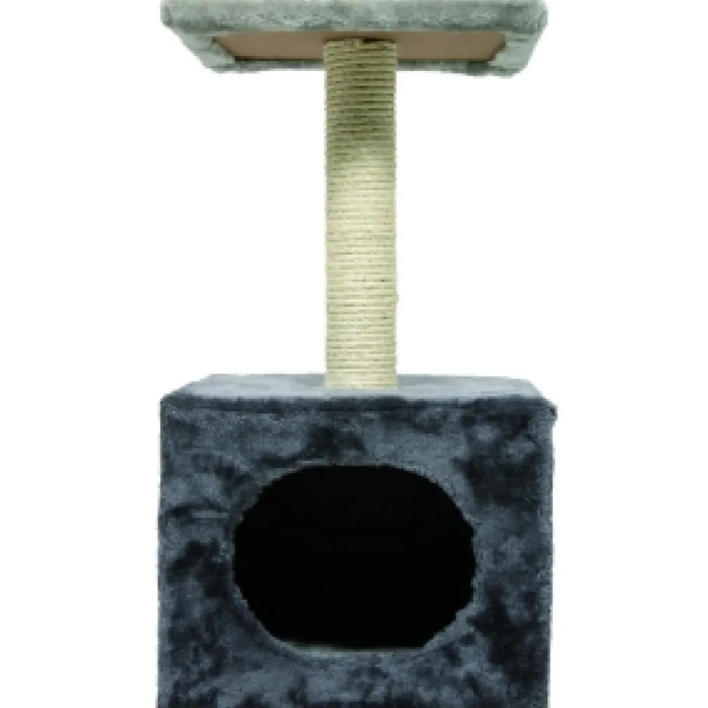 TIRAGRAFFI AD ALBERO GRAFFIATOIO PALESTRA PER GATTI CON CASETTA CUCCIA GIOCO