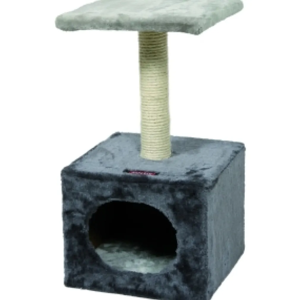 TIRAGRAFFI AD ALBERO GRAFFIATOIO PALESTRA PER GATTI CON CASETTA CUCCIA GIOCO