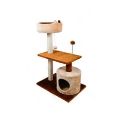 TIRAGRAFFI AD H PER GATTI 56 X 41 X H.87CM RESISTENTE STABILE TESSUTO IN PELUCHE